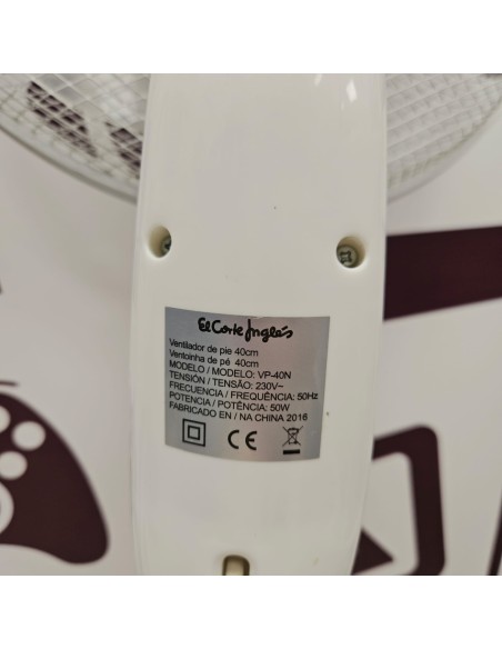8-8-81753-5-Ventilador El corte Ingles VP-40N 50w