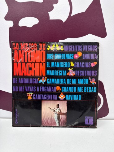 8-8-81779-1-Vinilo Lo Mejor de Antonio Machin 