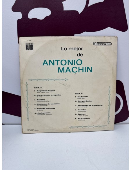 8-8-81779-2-Vinilo Lo Mejor de Antonio Machin 