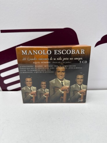 8-8-81784-1-CD Manolo Escobar 50 Grandes canciones 
