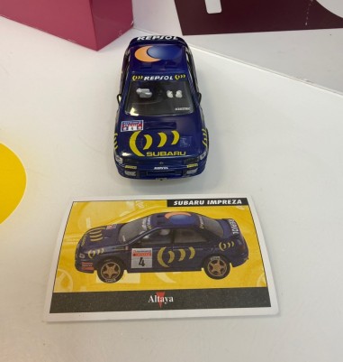 9-9-80500-1-Bebé y juguetes Scalextric Subaru Impresa