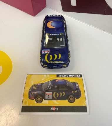 9-9-80500-3-Bebé y juguetes Scalextric Subaru Impresa