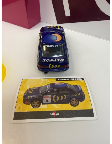 9-9-80500-5-Bebé y juguetes Scalextric Subaru Impresa