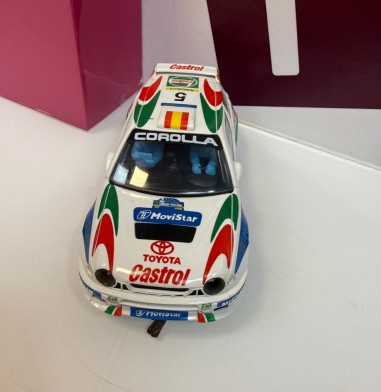 9-9-80502-3-Bebé y juguetes Scalextric Toyota corolla WRC