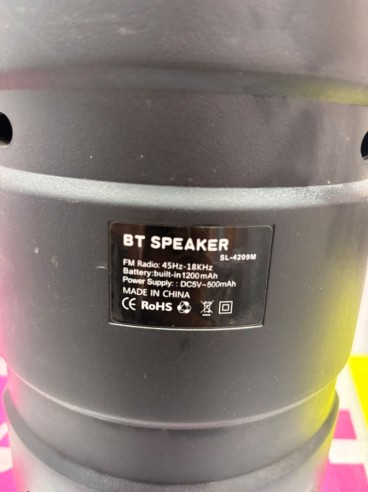 7-7-91603-2-Altavoz Portatil Bluetooth