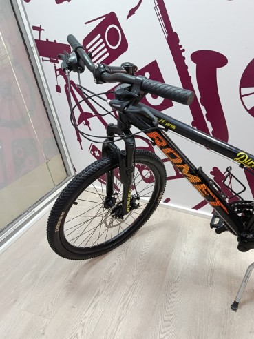 9-9-80548-4-Bicicleta Nino Romet Dirt Jump 24 Negra