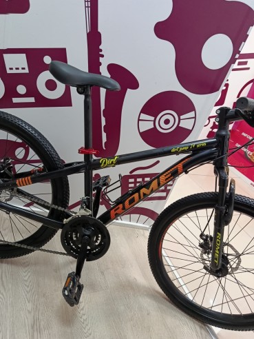 9-9-80548-8-Bicicleta Nino Romet Dirt Jump 24 Negra