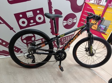 9-9-80548-9-Bicicleta Nino Romet Dirt Jump 24 Negra