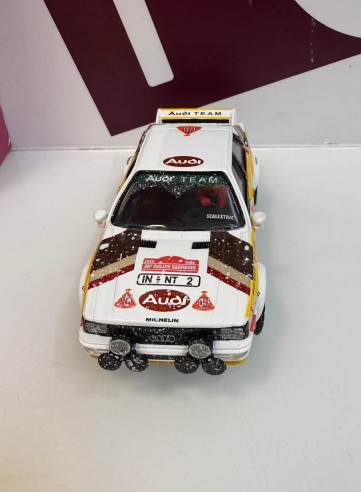 9-9-80509-2-Bebé y juguetes Coche scalextric audi quattro efecto nieve 