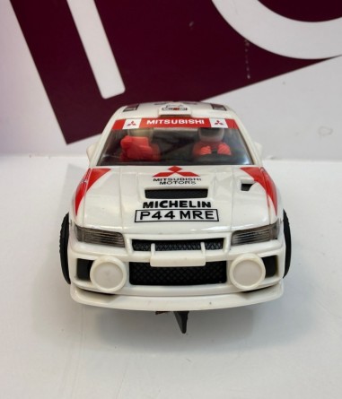 9-9-80577-2-Juguetes coche scaletrixc mitsubishi lancer evolution de rally 