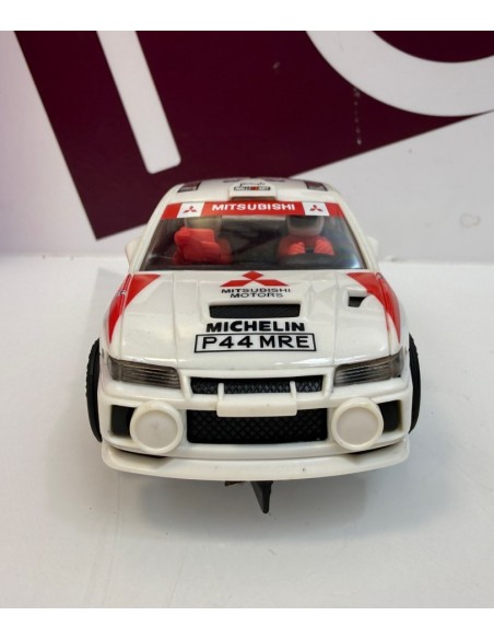 9-9-80577-2-Juguetes coche scaletrixc mitsubishi lancer evolution de rally 