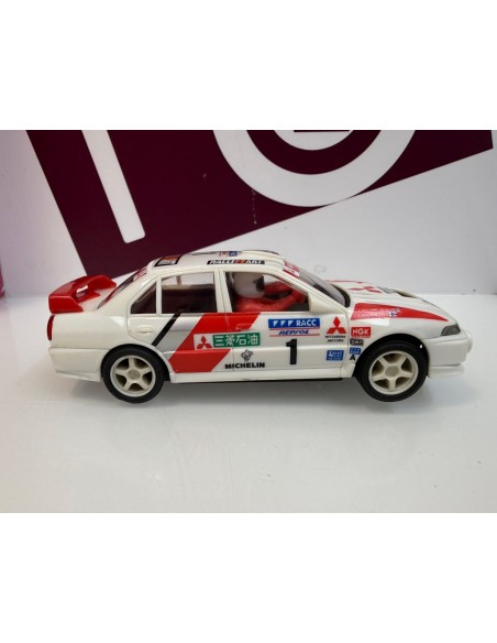 9-9-80577-4-Juguetes coche scaletrixc mitsubishi lancer evolution de rally 