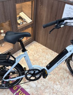 1-1-280021-1-Bicicleta Plegable KROSS FLEX HYBRID 1.0 BLANCA