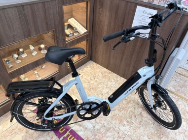 1-1-280021-1-Bicicleta Plegable KROSS FLEX HYBRID 1.0 BLANCA