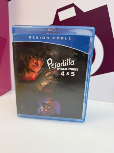 9-9-80584-1-Película Bluray pesadilla en elm street 4 y 5