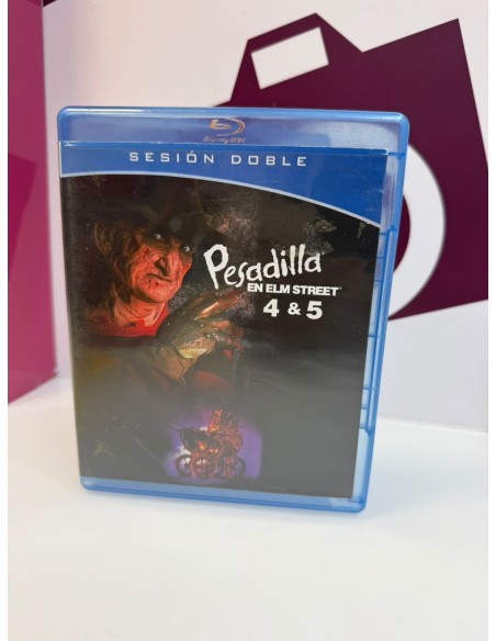 9-9-80584-1-Película Bluray pesadilla en elm street 4 y 5