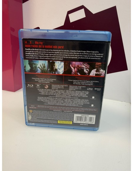 9-9-80584-3-Película Bluray pesadilla en elm street 4 y 5