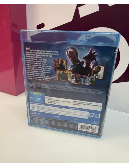 9-9-80583-6-Película Bluray marvel los vengadores la era de ultron 