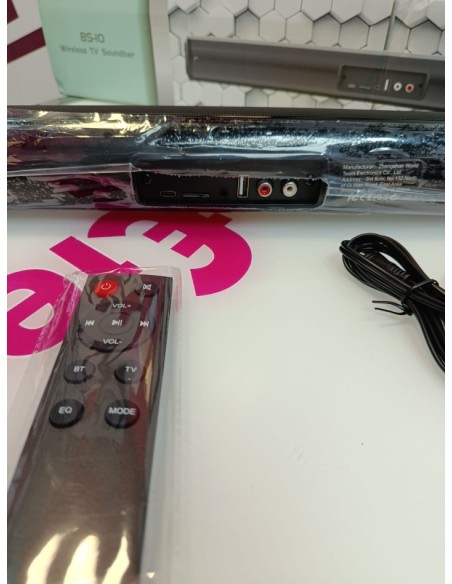 9-9-80601-4-Altavoz Portatil Bluetooth Soundbar Bs-10 (sin Uso)