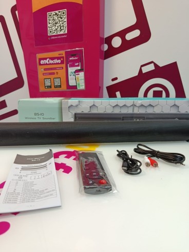 9-9-80601-5-Altavoz Portatil Bluetooth Soundbar Bs-10 (sin Uso)