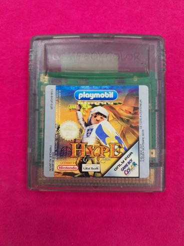 6-6-172500-1-Videojuego gameboy color playmobil HYPE TIME QUEST