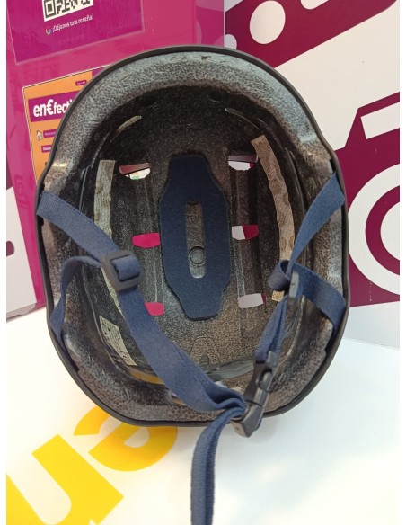 9-9-80652-1-Casco Ciclismo Oxelo Mf500 Negro 59-62cm