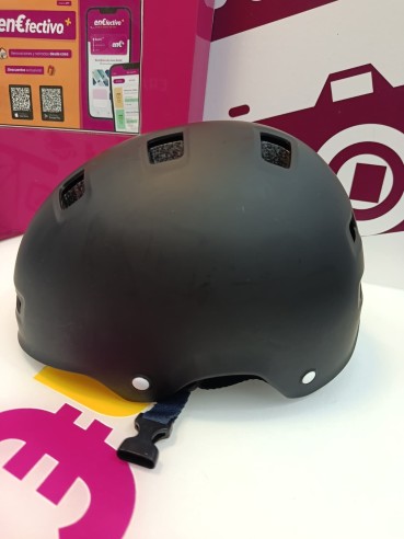 9-9-80652-4-Casco Ciclismo Oxelo Mf500 Negro 59-62cm