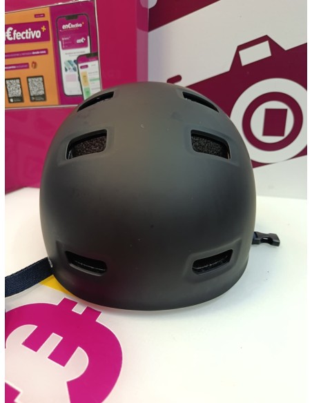 9-9-80652-6-Casco Ciclismo Oxelo Mf500 Negro 59-62cm