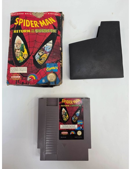 1-1-280063-2-Videojuego NES SpiderMan Nintendo 