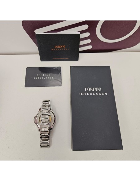 8-8-81845-5-Reloj Pulsera Caballero Automatico Lobini 5008m