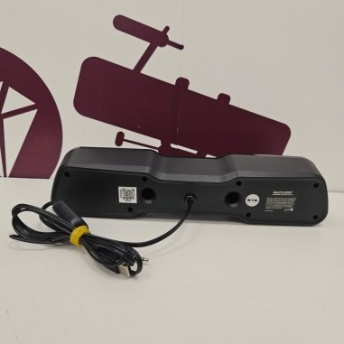 8-8-81921-3-Altavoz Portatil Bluetooth Multilaser gamer soundbar 2.0 GS-110