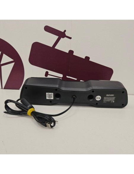 8-8-81921-3-Altavoz Portatil Bluetooth Multilaser gamer soundbar 2.0 GS-110