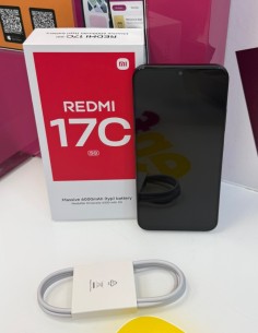 9-9-80682-4-Smartphone redmi 17c 5g 4gb 128gb negro (sin uso)