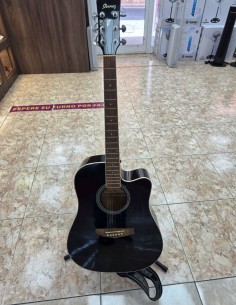 1-1-273236-1-Guitarra Acustica Amplificada Ibañez PF15ECE BK