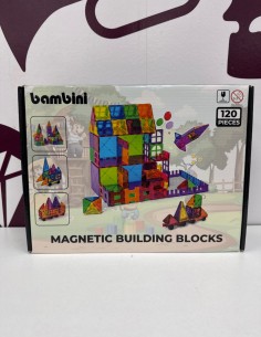 8-8-82124-1-Juguetes Bambini magnetic 120piezas (Nuevo)