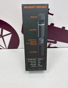 8-8-82119-1-Hogar Y Complementos Botella Filtrado Outodoor 650ml (Nuevo)