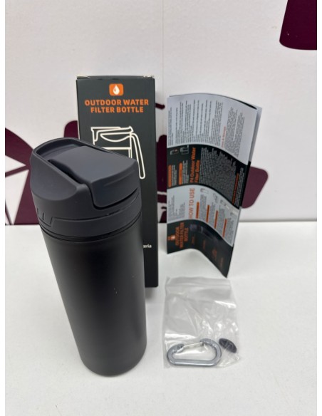 8-8-82119-3-Hogar Y Complementos Botella Filtrado Outodoor 650ml (Nuevo)