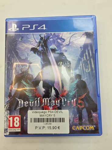 1-1-280269-2-Videojuego PS4 DEVIL MAYCRY 5 