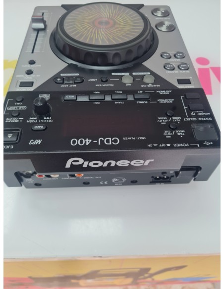 1-1-280333-2-Giradiscos Pioneer CDJ-400 Reproductor 