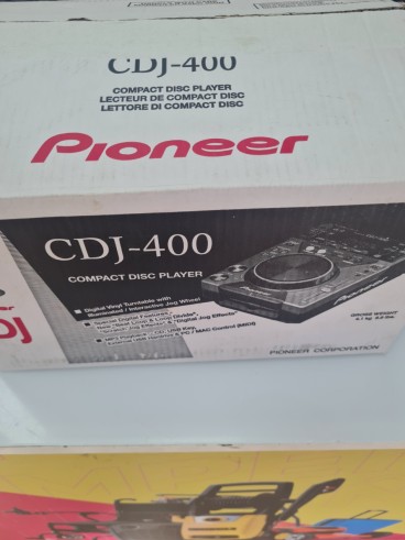 1-1-280333-4-Giradiscos Pioneer CDJ-400 Reproductor 