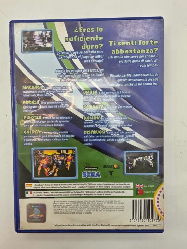 1-1-277952-3-Videojuego PS2 Sega Soccer Slam PS2 