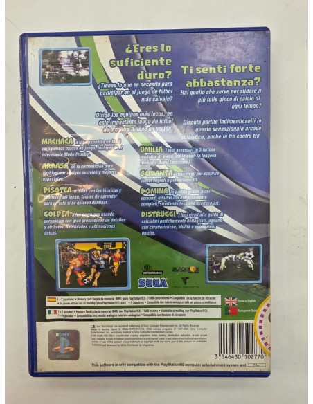 1-1-277952-3-Videojuego PS2 Sega Soccer Slam PS2 