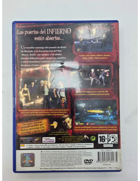 1-1-277951-2-Videojuego PS2 Buffy The Vampire Slayer 