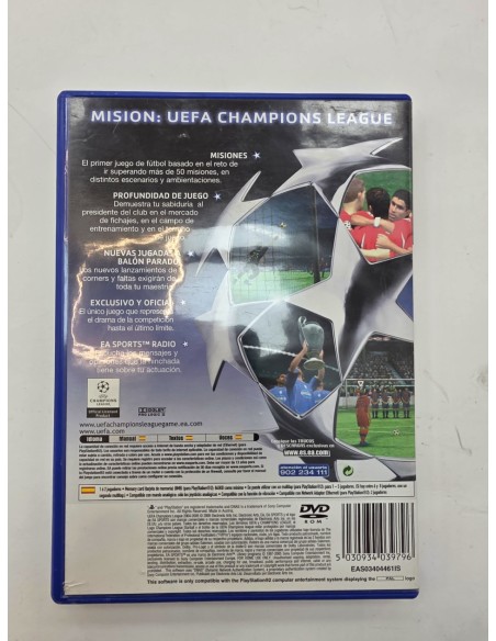 1-1-277948-2-Videojuego PS2 UEFA Champions League 2004-2005 