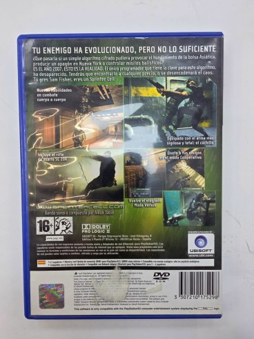 1-1-277945-2-Videojuego PS2 Splinter Cell Chaos Theory