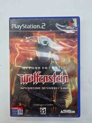 1-1-277944-1-Videojuego PS2 Return to Castle Wolfenstein 
