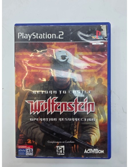 1-1-277944-1-Videojuego PS2 Return to Castle Wolfenstein 