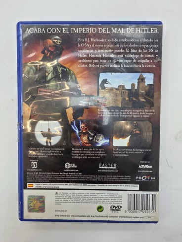 1-1-277944-2-Videojuego PS2 Return to Castle Wolfenstein 