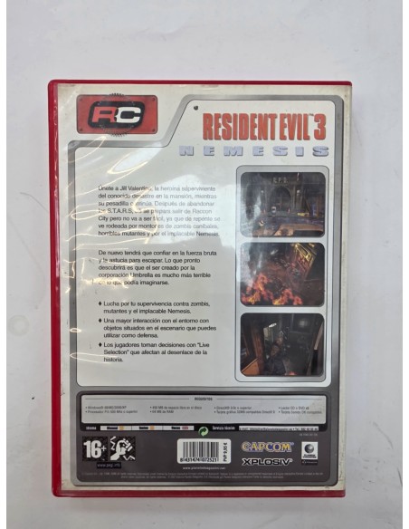 1-1-277960-2-Videojuego Resident Evil 3