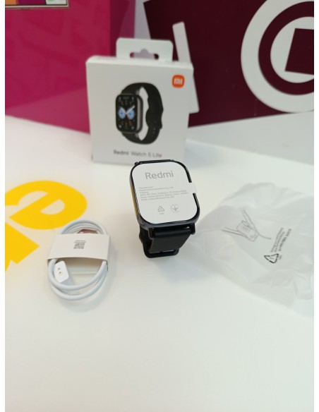 9-9-80684-4-Smartwatch Redmi Watch 5 Lite Negro (sin Uso)